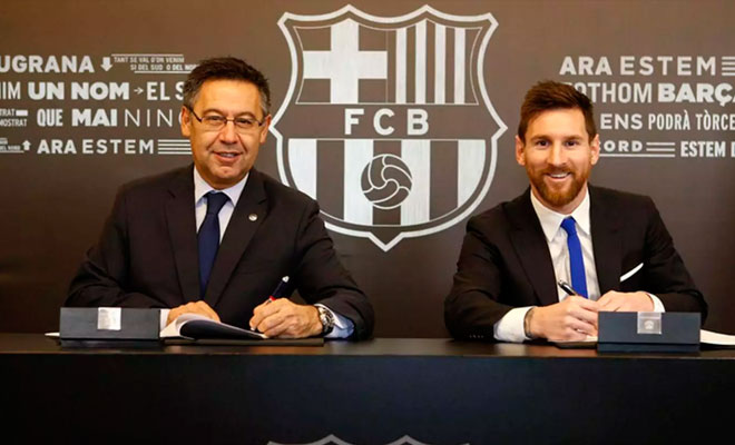 Messi firma